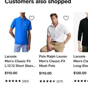 Lacoste used Polo shirt. Lots of life left